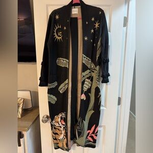 Hayley Menzies Roaring Tiger Duster Cardigan